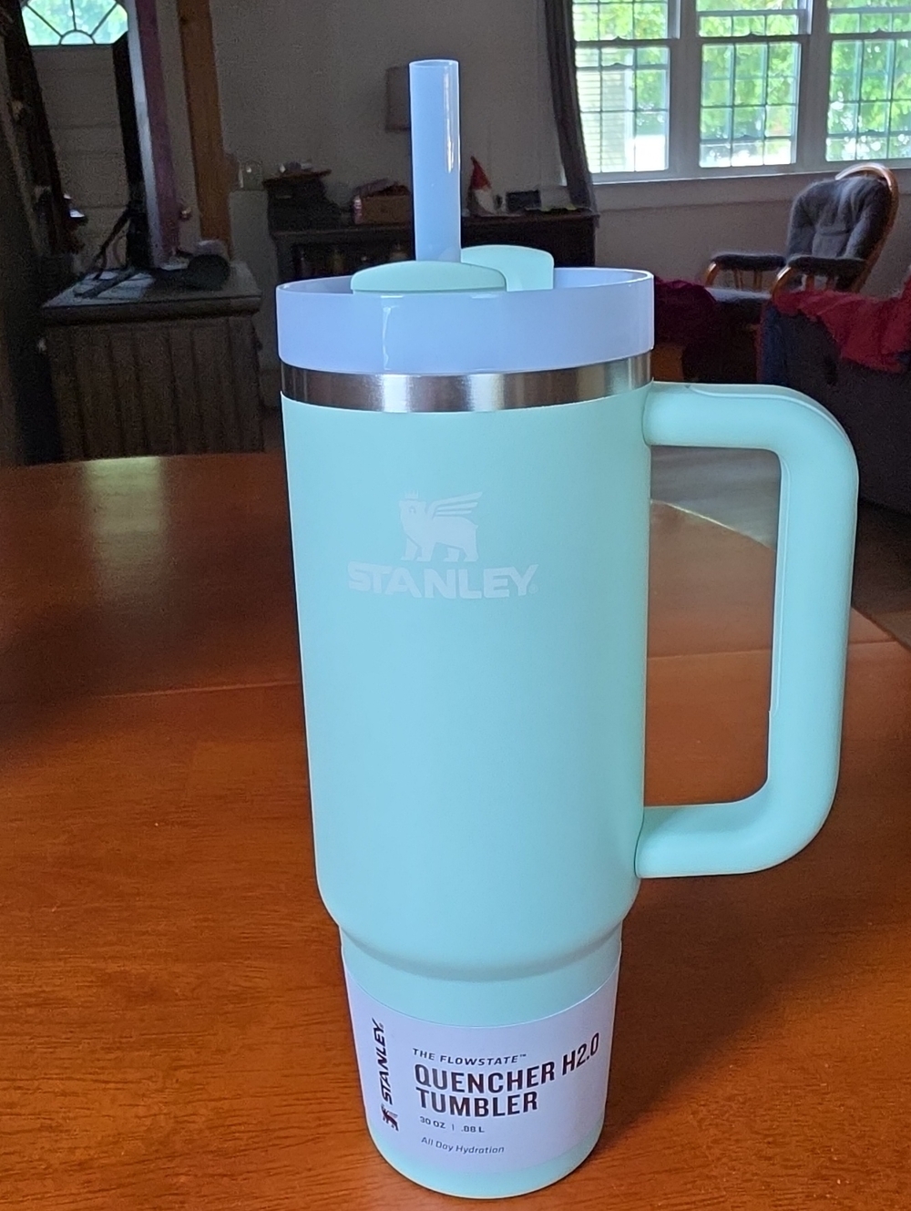 Stanley 30 oz Quencher H2.0 Tumbler - Matcha Cream (Light Green)